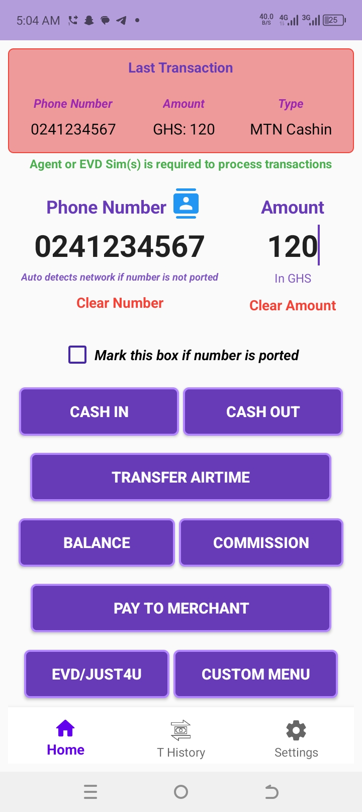 M-Agent App Interface